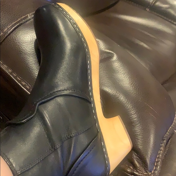 NWB  Patricia Nash Rafael Leather Ankle boots Black Size US 10 new in box - Picture 4 of 7